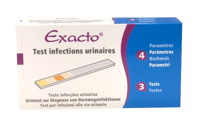 Pharmacie des Arts - Parapharmacie Exacto Test Infections Urinaires B/3 -  GRENOBLE